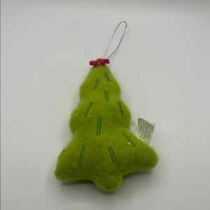 Green Felt Christmas Tree Hanging Ornament - Festive Home Accent